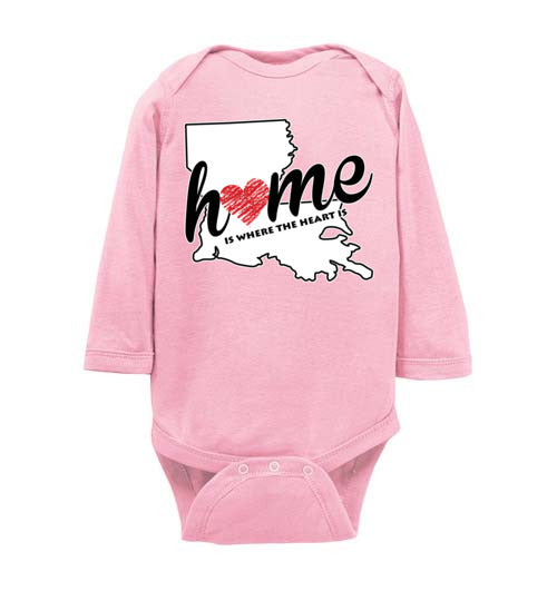 Louisiana Home. Infant. SS Onesie