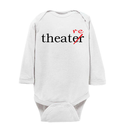 Theater/re Spelling. Infant. LS Onesie