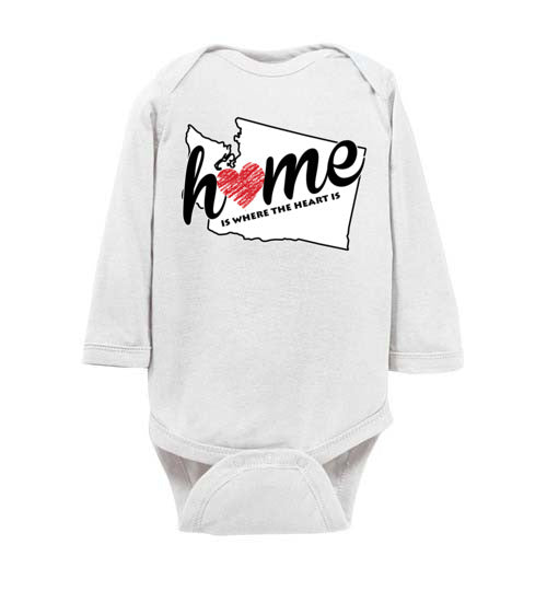 Washington Home. Infant. LS Onesie