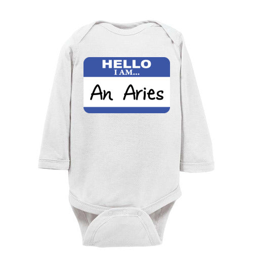 An Aries. Infant. SS Onesie