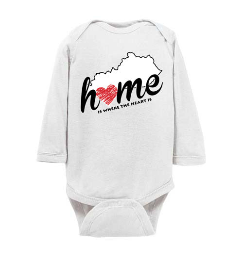 Kentucky Home. Infant. LS Onesie