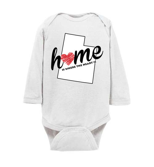 Utah Home. Infant. LS Onesie