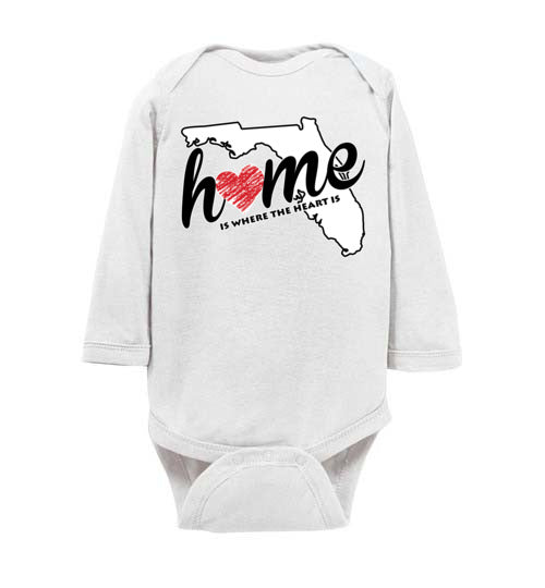 Florida Home. Infant. LS Onesie