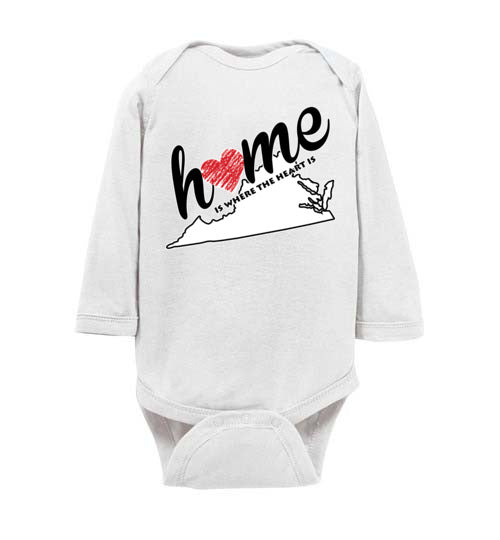 Virginia Home. Infant. LS Onesie