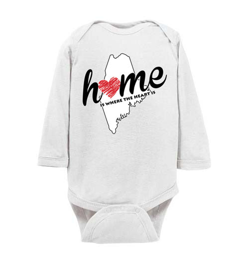 Maine Home. Infant. LS Onesie