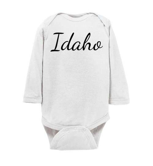 Idaho. Infant. LS Onesie