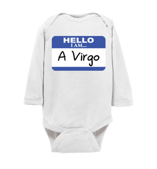 A Virgo. Infant. LS Onesie