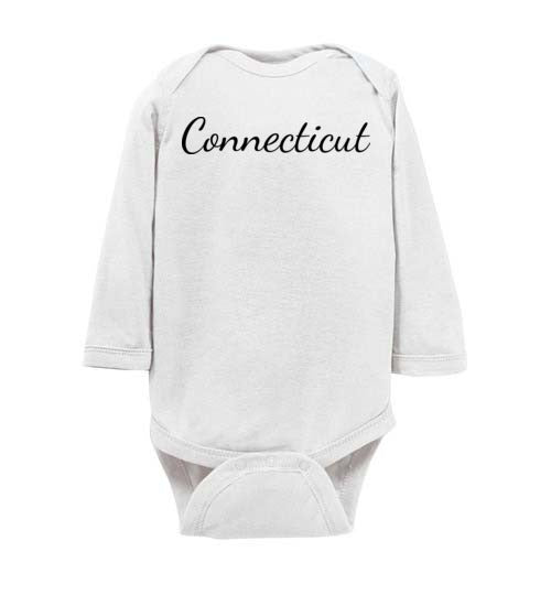 Connecticut. Infant. LS Onesie