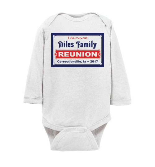 Vintage Sign. Infant. LS Onesie