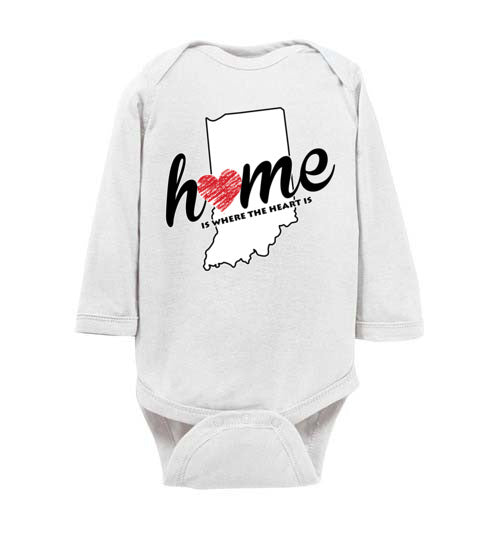 Indiana Home. Infant. LS Onesie