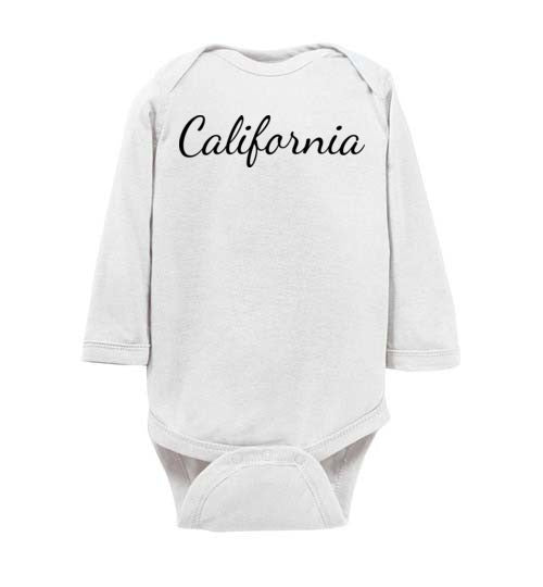 California. Infant. LS Onesie