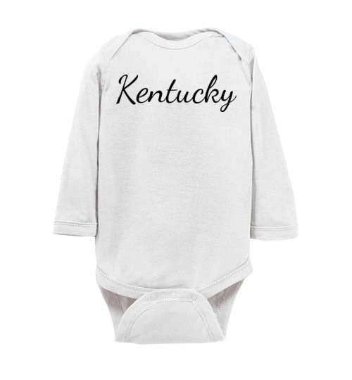 Kentucky. Infant. LS Onesie