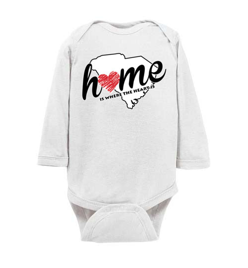 South Carolina Home. Infant. LS Onesie