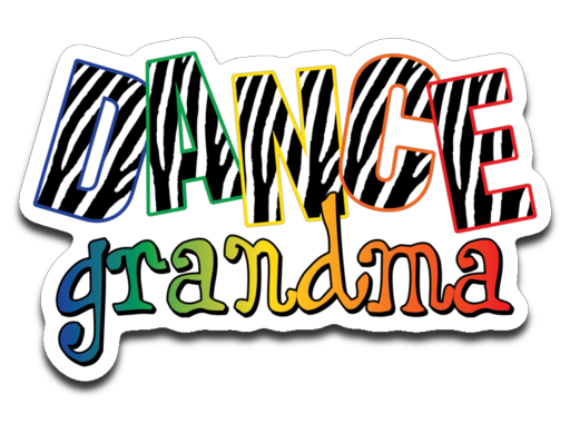 Dance Grandma. Decal