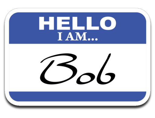 I am Bob. Decal