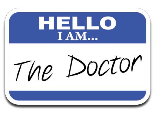 The Doctor. Decal