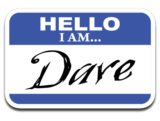 I am Dave. Decal