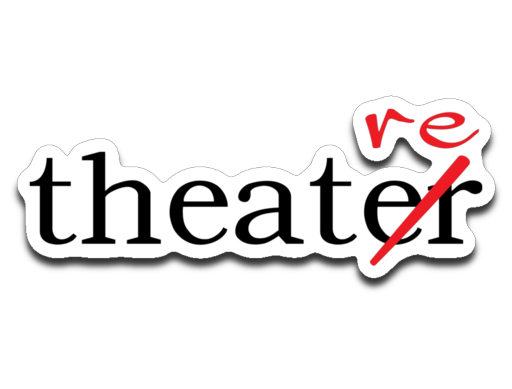 Theater/re Spelling. Decal