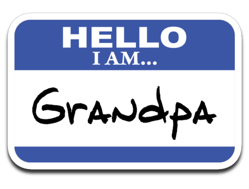 Grandpa. Decal