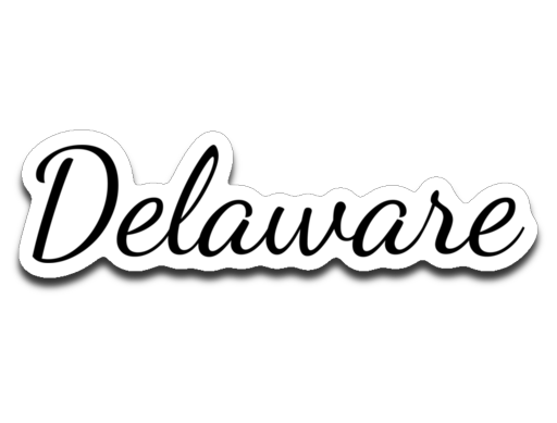 Delaware. Decal.