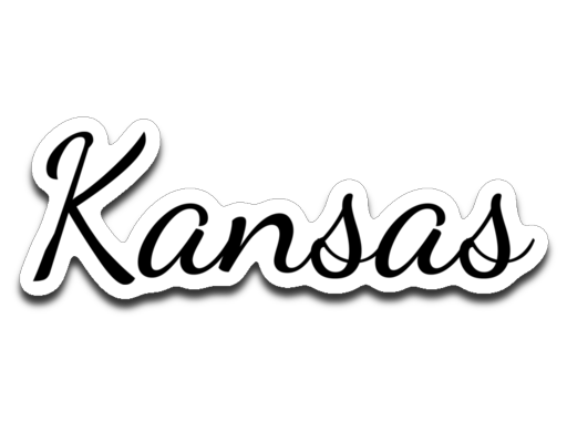 Kansas. Decal.