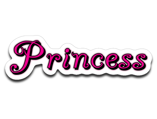 Princess. Decal