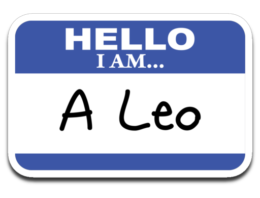 A Leo. Decal