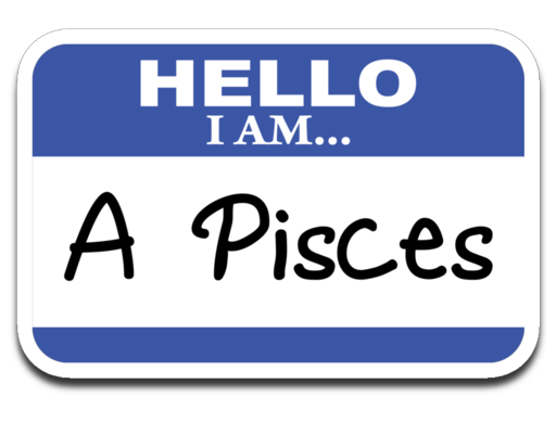 A Pisces. Decal