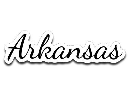 Arkansas. Decal.