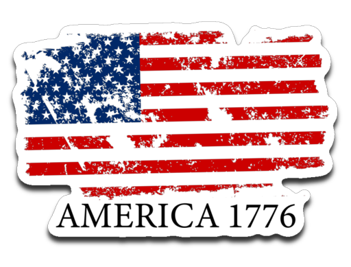 America 1776. Decal