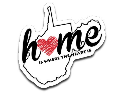 West Virginia Home. Decal