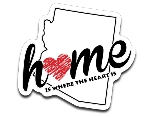 Arizona Home. Decal