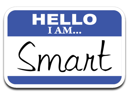 I am Smart. Decal