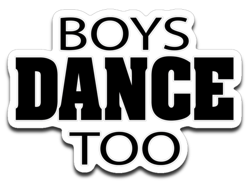 Boys dance too. Decal