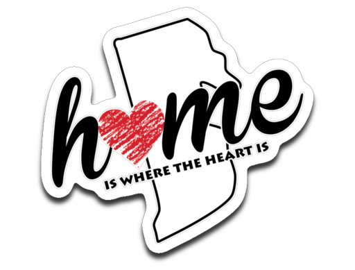 Rhode Island Home. Decal