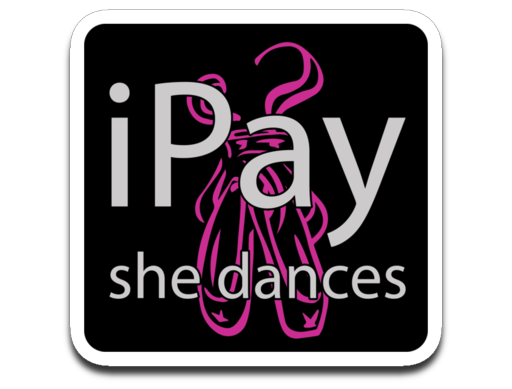 iPay she dances ballet. Decal