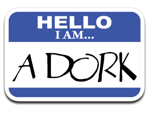 A Dork. Decal