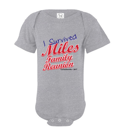 Reunion Sign. Infant. SS Onesie