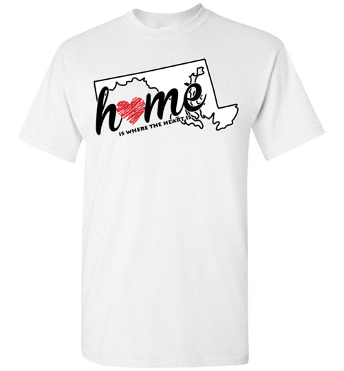 Maryland Home. Adult. SS Tshirt.