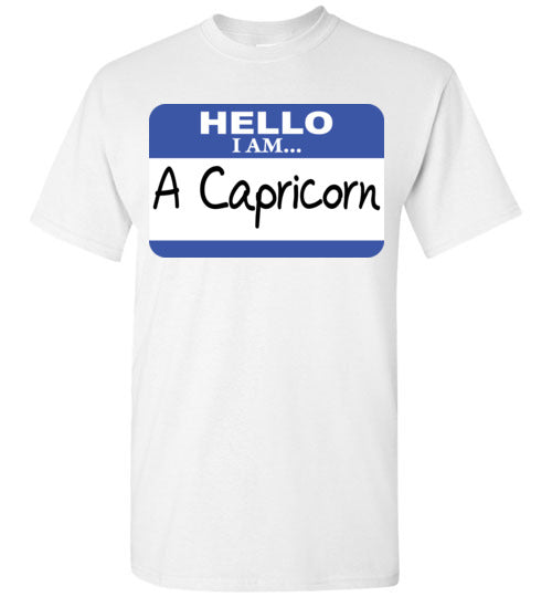 A Capricorn. Adult. SS Tshirt