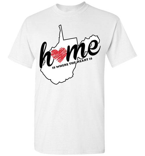 West Virginia Home. Youth. SS Tshirt