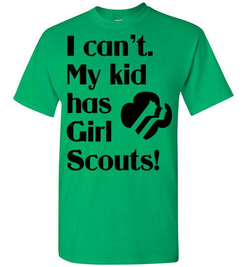 My kid has Girl Scouts SS Tshirt