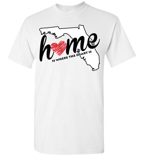 Florida Home. Adult. SS Tshirts