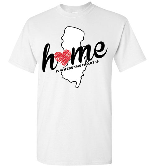 New Jersey Home. Adult. SS Tshirt