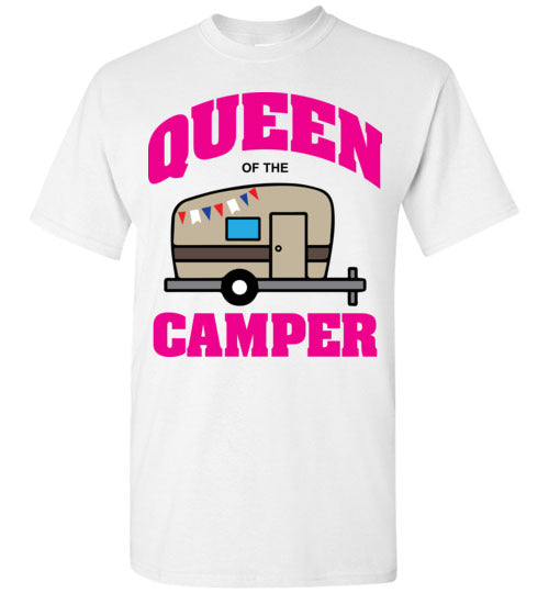 Queen of the Camper. Adult. SS Tshirt