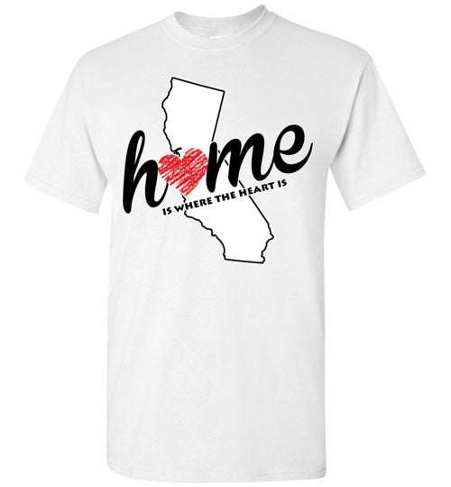 California Home. Adult. SS Tshirt