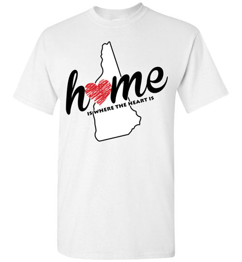 New Hampshire Home. Adult. SS Tshirt