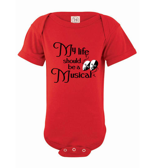 Musical Life. Infant. SS Onesie